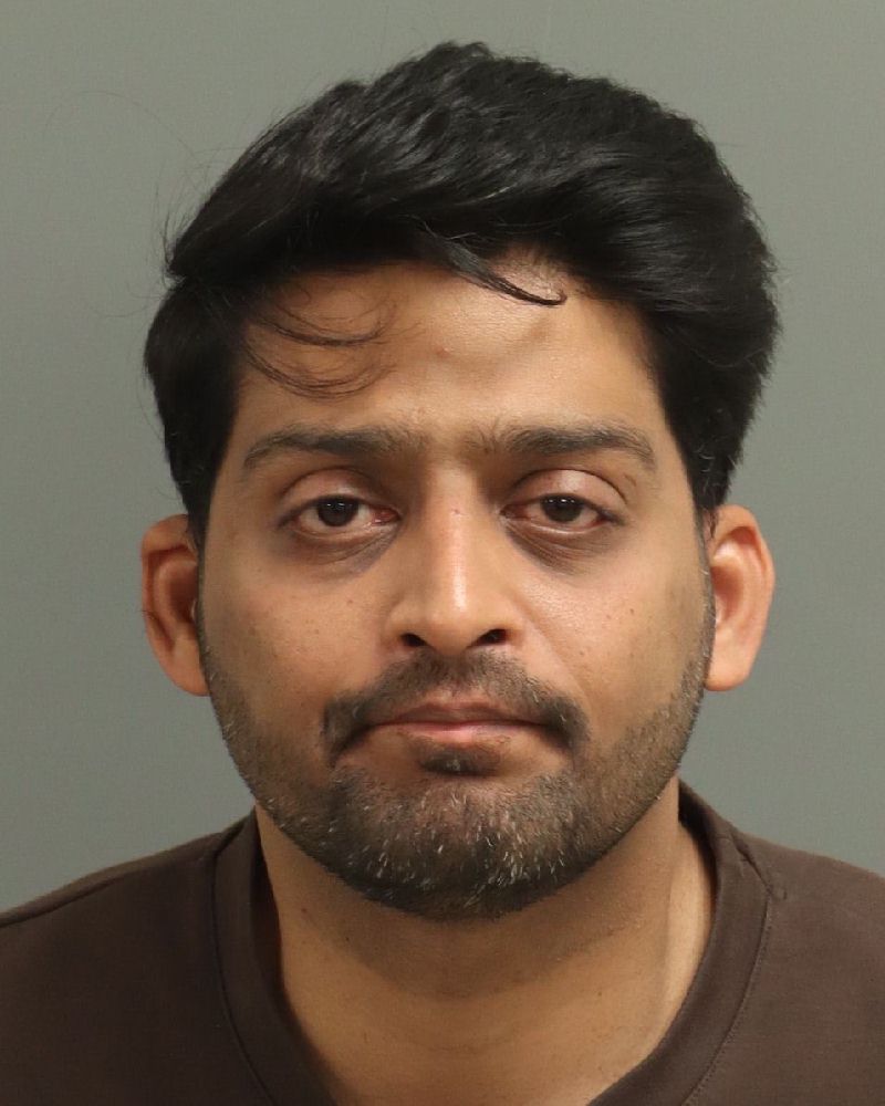 Mayank Gupta booking photo
