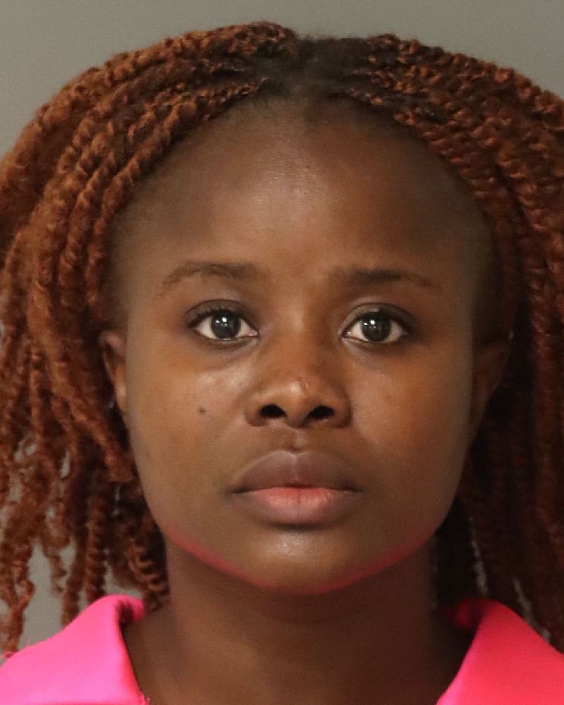 Booking photo of Faith Howard