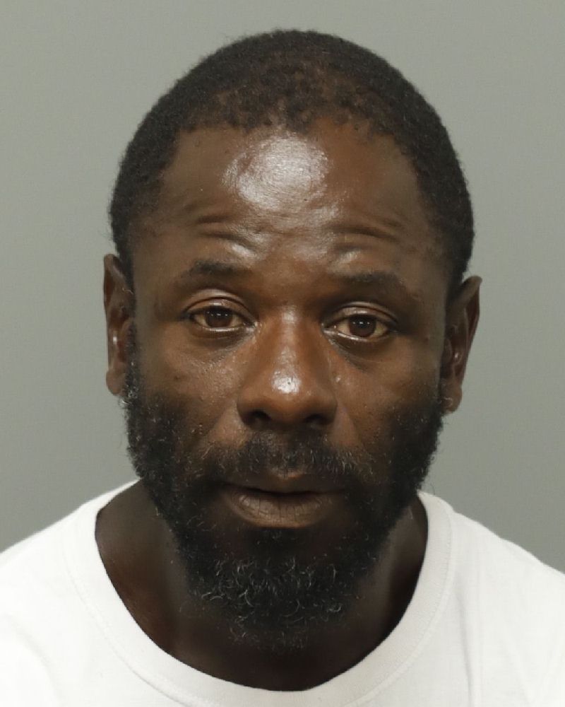 Booking photo of Donald Gregory