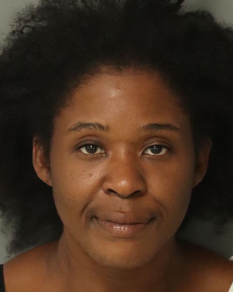 Booking photo of Gabrielle Frazier