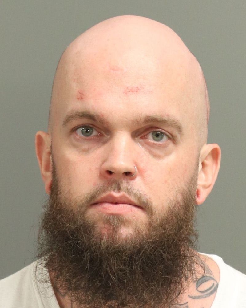 Booking photo of Zachary Foley