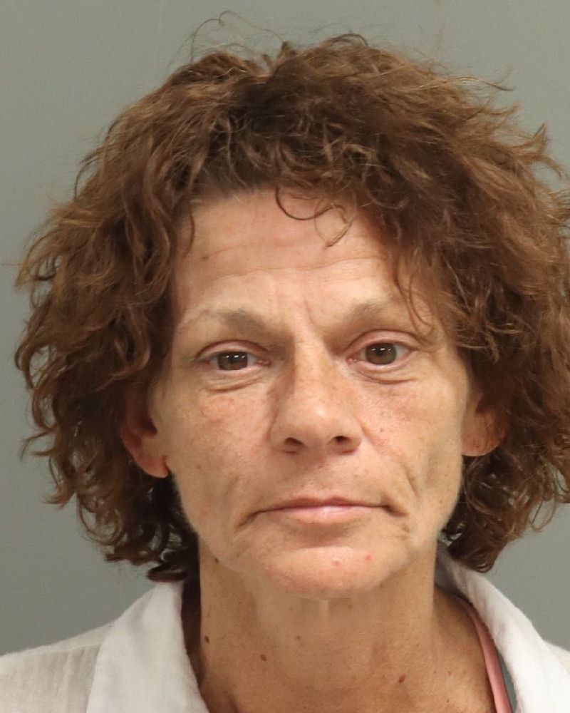 Booking photo of Christine Manson