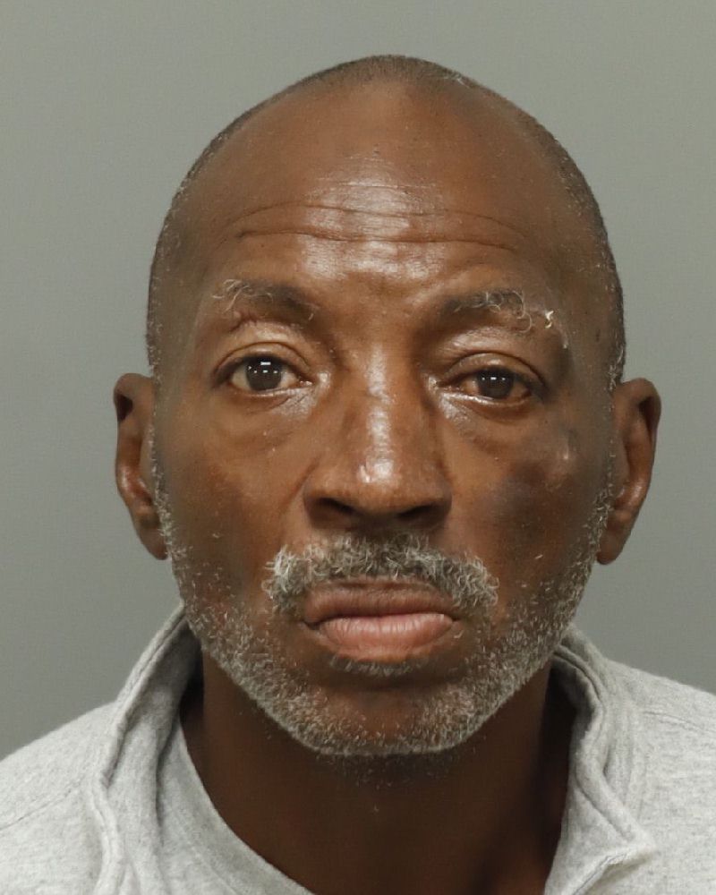 Booking photo of Larry Hall