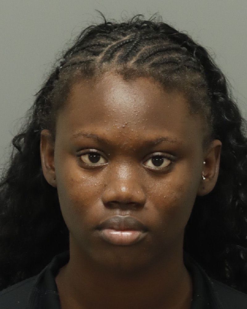 Booking photo of Makiya Mial