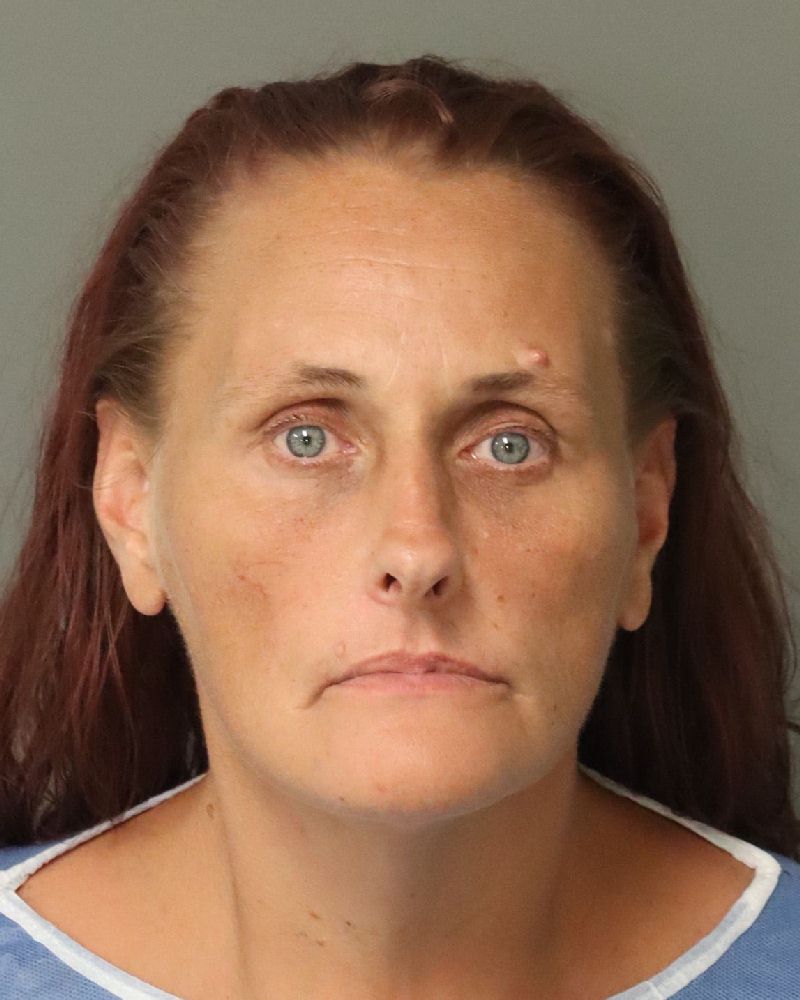 Booking photo of April Ackerman