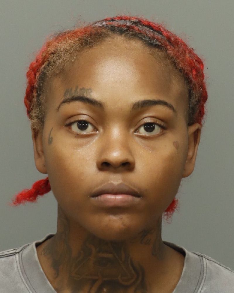 Booking photo of Jada Applewhite