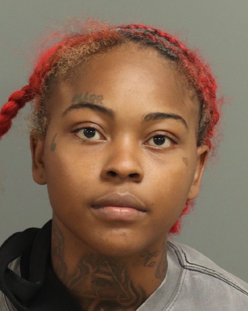 Booking photo of Jada Applewhite