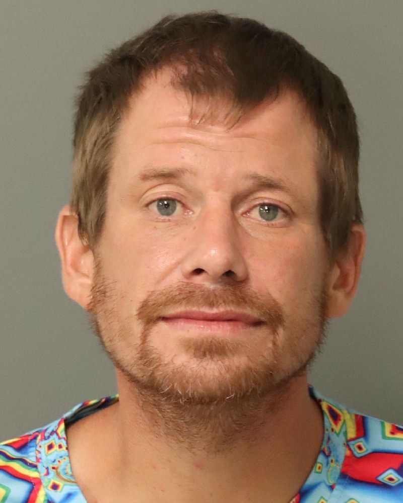 Booking photo of Matthew Bergstedt