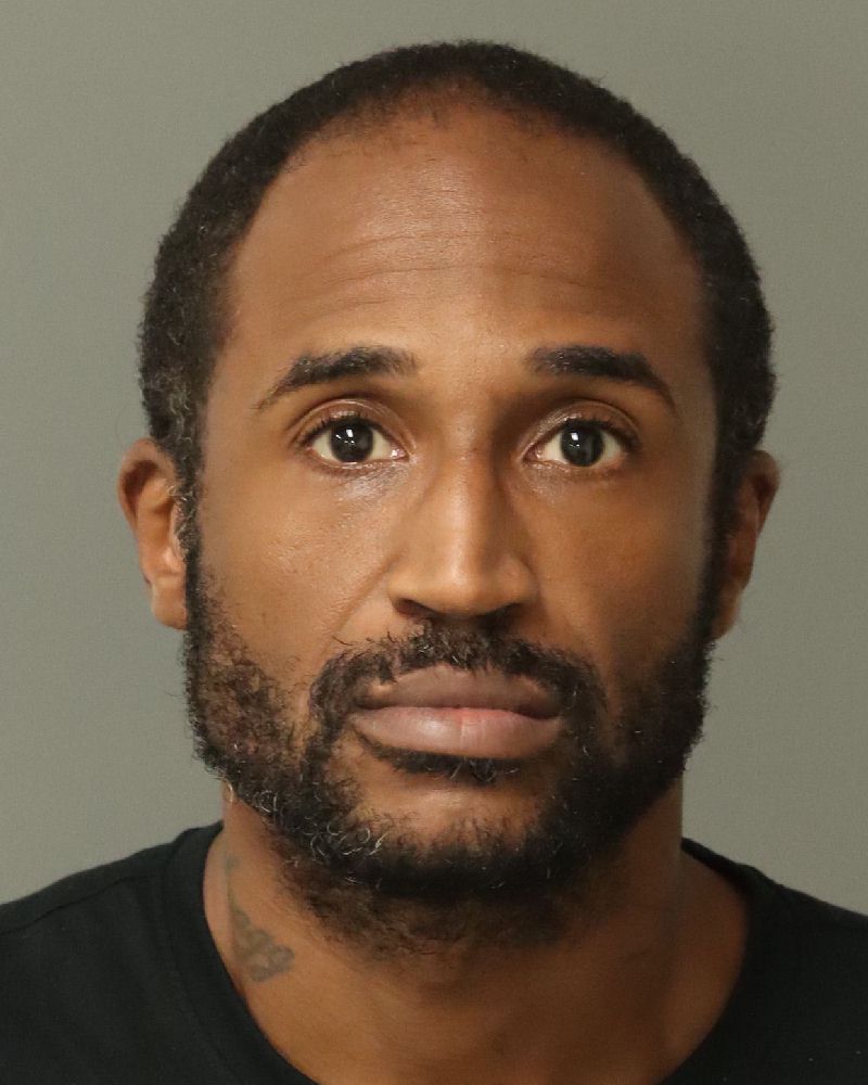Booking photo of Demetrius Thacker