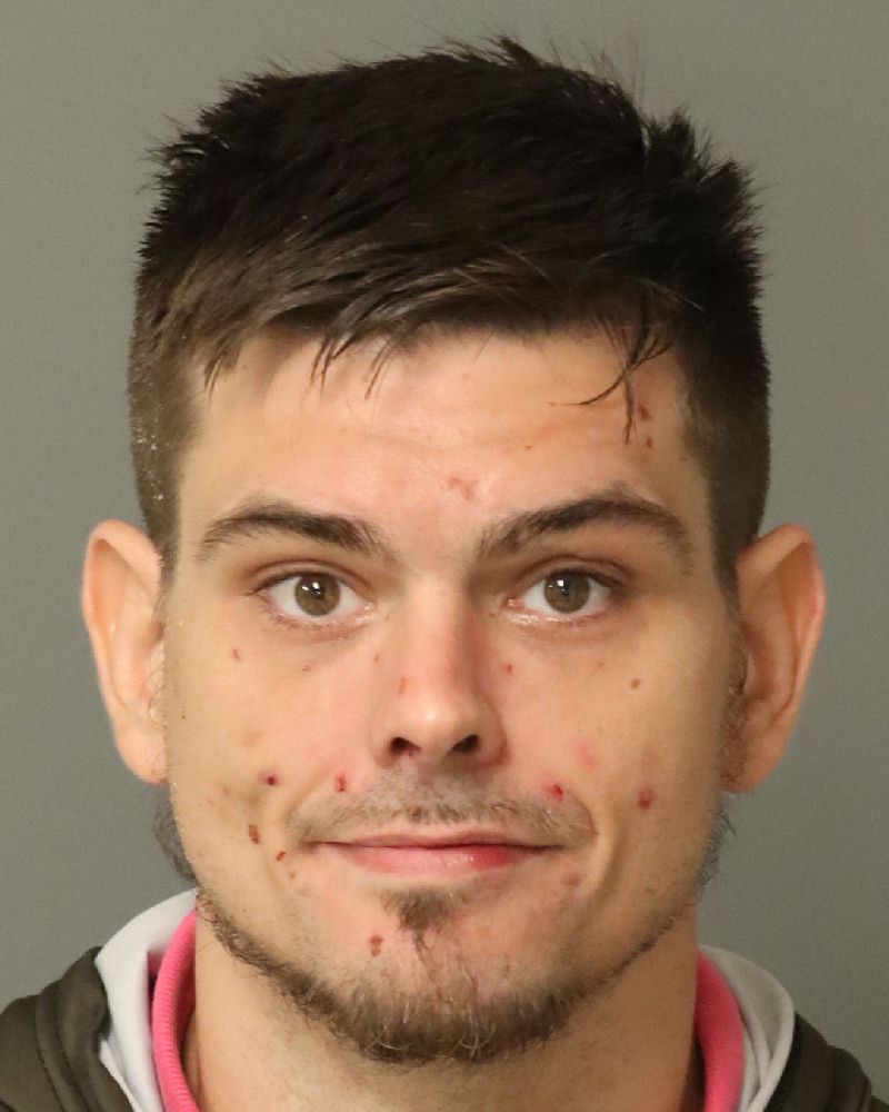 Booking photo of Brandon Evans