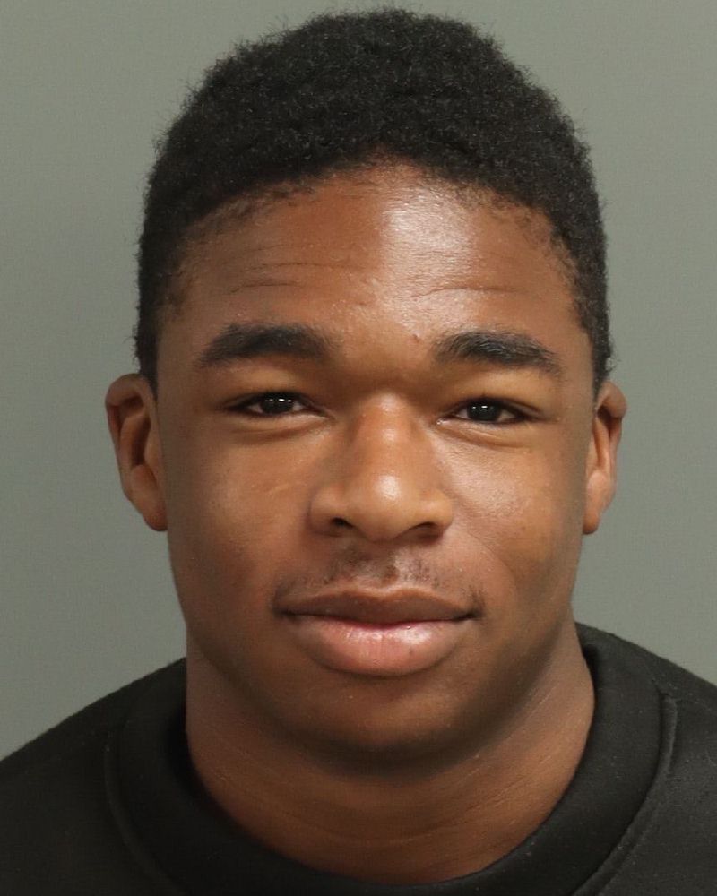 Zion Williams booking photo