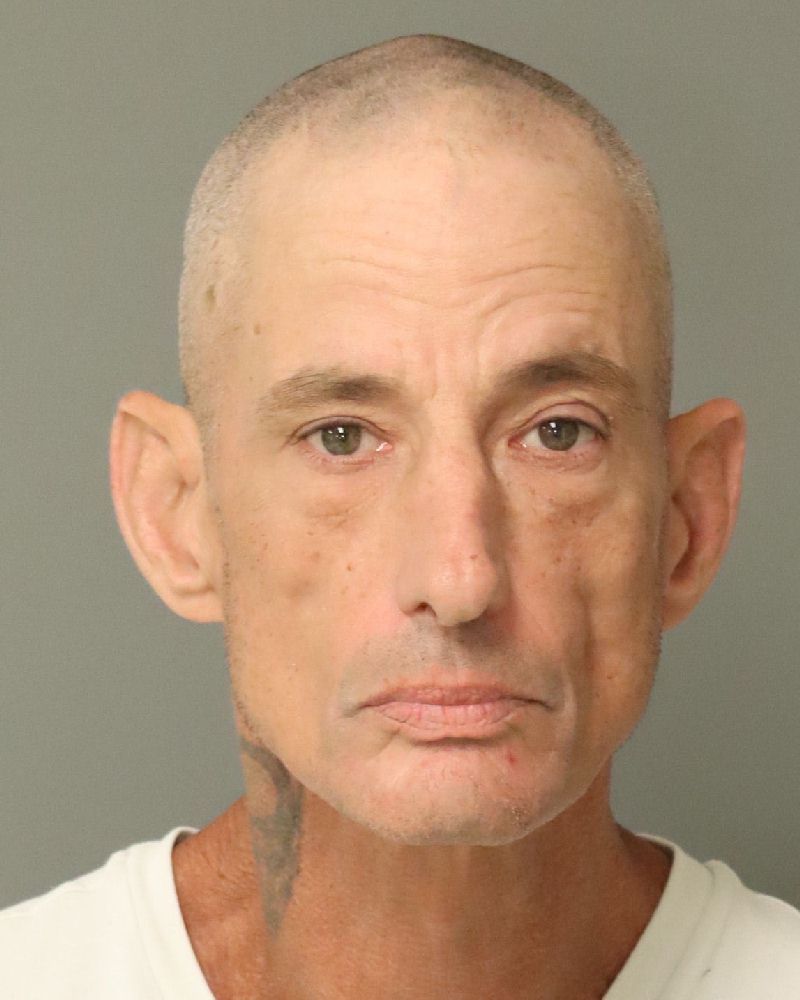 Booking photo of Paul Bradford