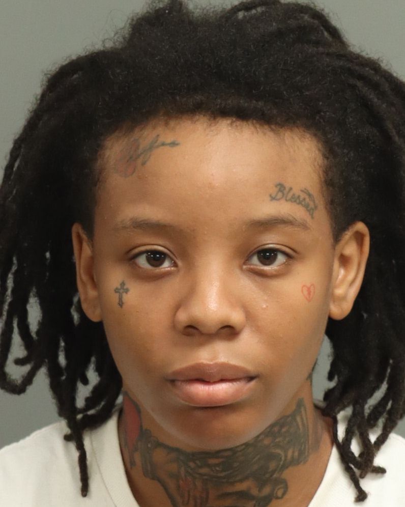 Booking photo of Jahnasia Harris