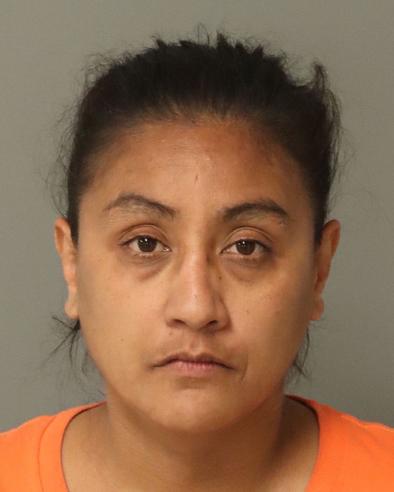 Booking photo of Jennifer Romero