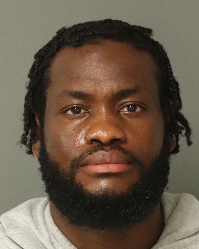 Booking photo of Akeem Bradford