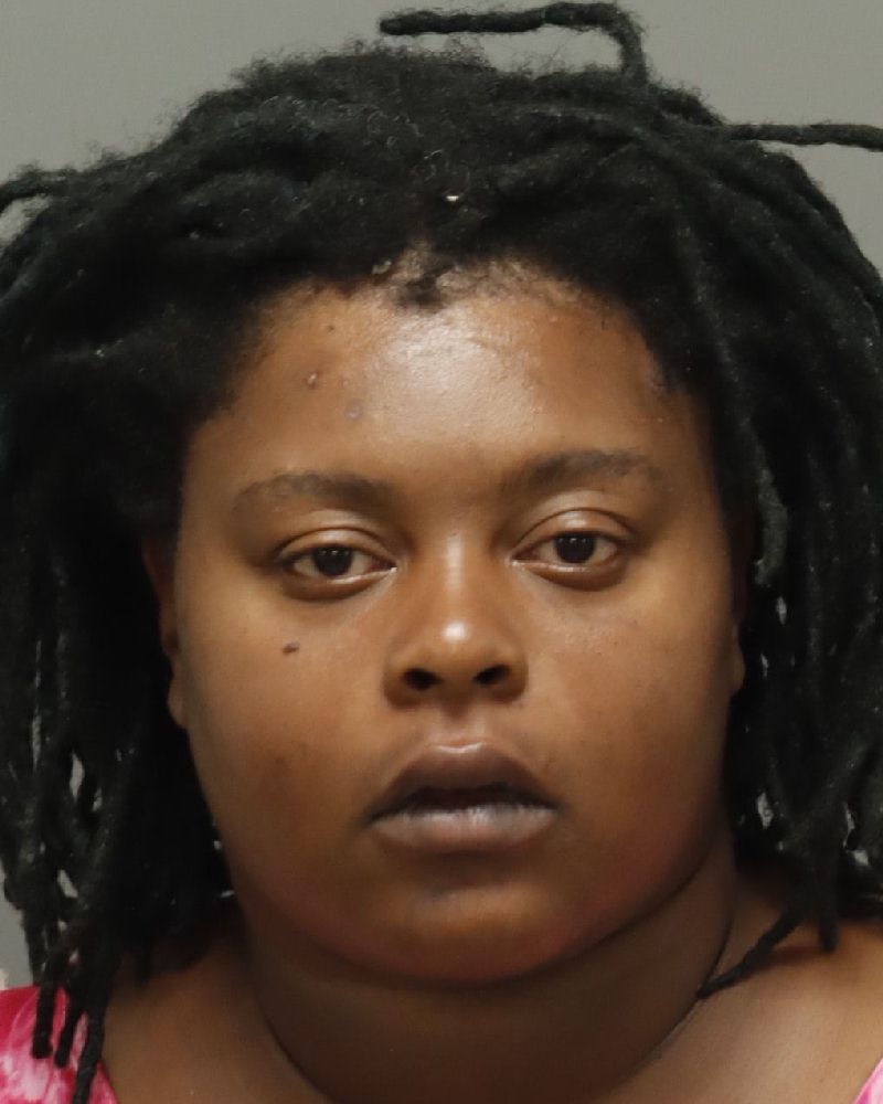 Booking photo of Mariah Meekins