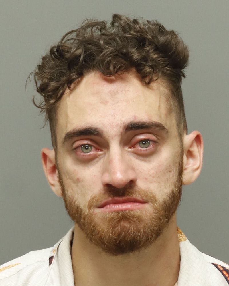Booking photo of Jordan Pedley