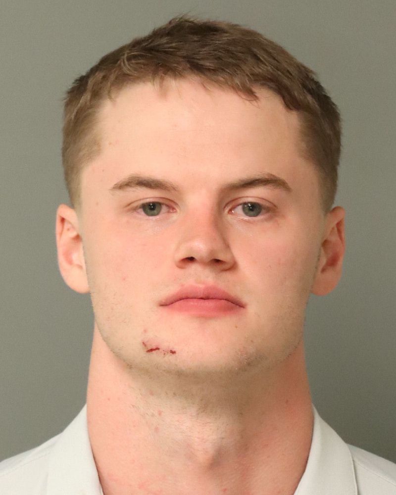 Booking photo of Jackson Marley