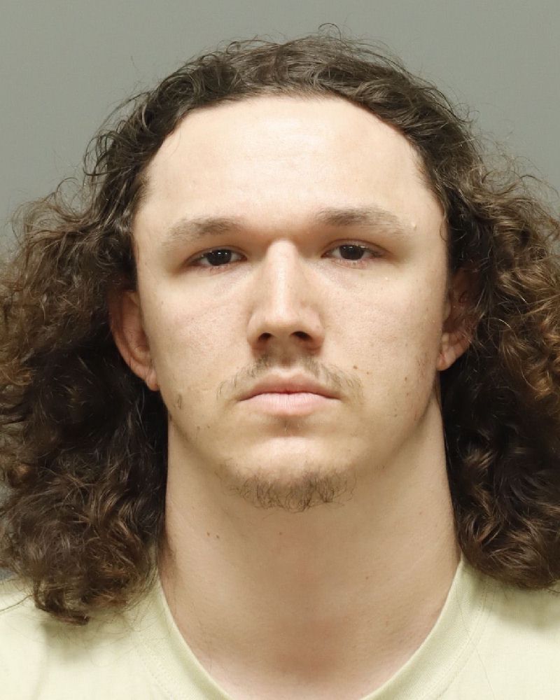Booking photo of Keegan Hudson
