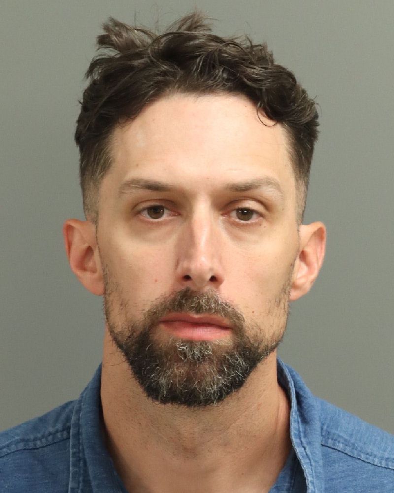 Booking photo of Justin Farrell
