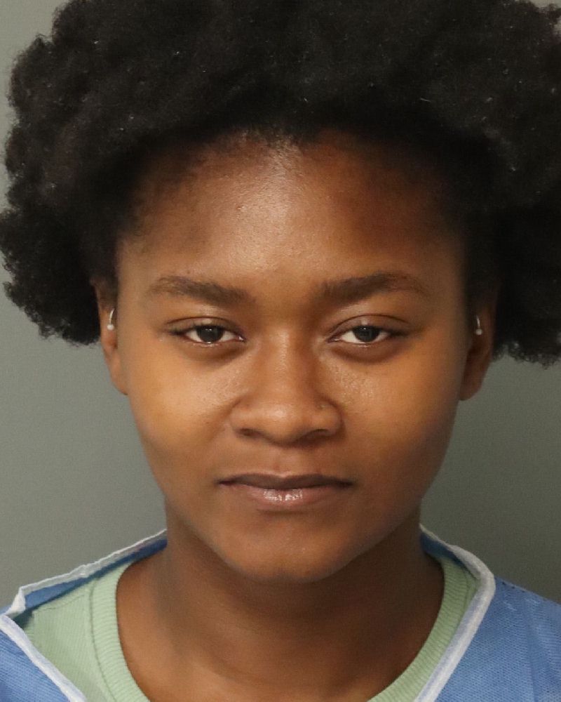 Booking photo of Alela Burrell
