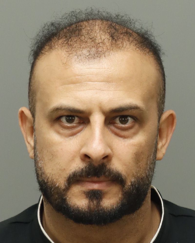 Omar Ahmed booking photo