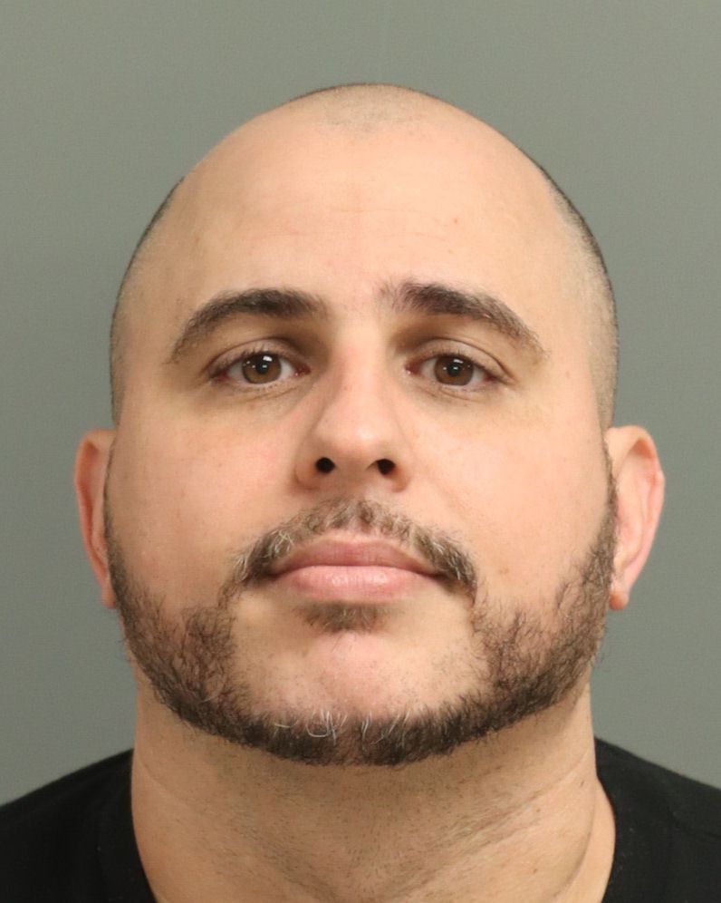 Booking photo of John Aldaya