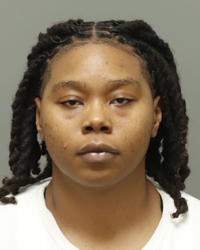 Shania Stevens booking photo