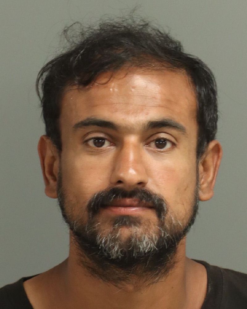 Booking photo of Shahab Gul