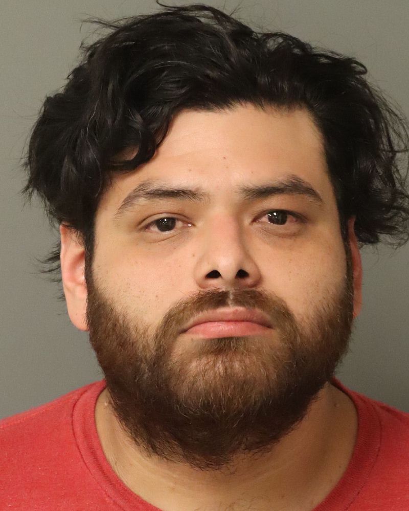 Booking photo of Raul Diaz