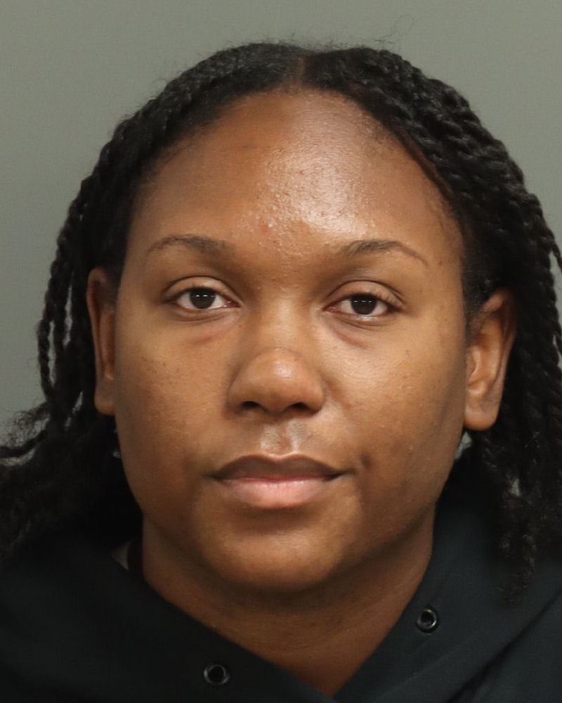 Booking photo of Michaela Brown