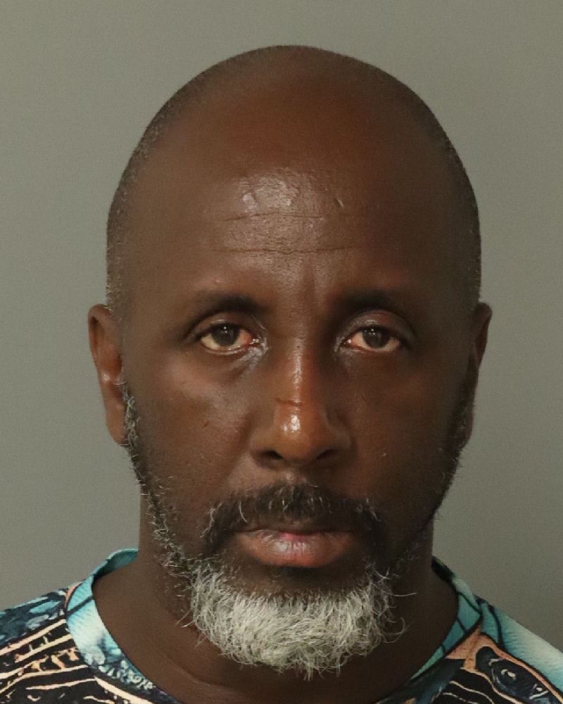 Booking photo of Major Hall
