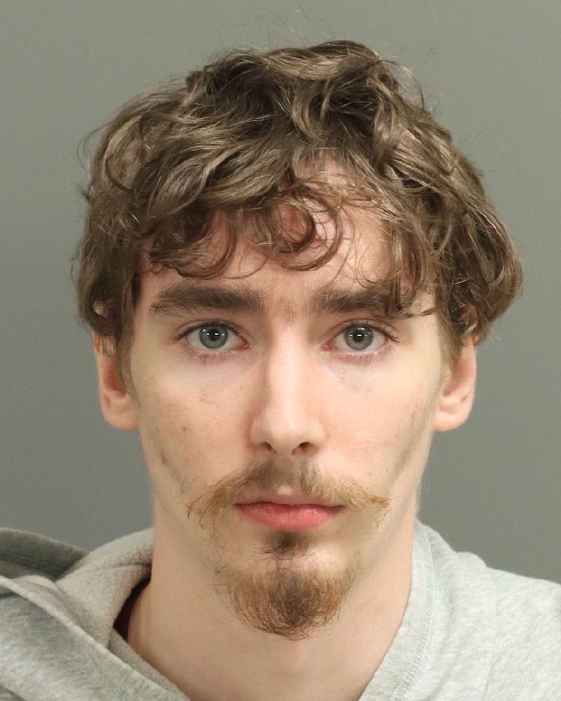 Booking photo of Garrett Brown