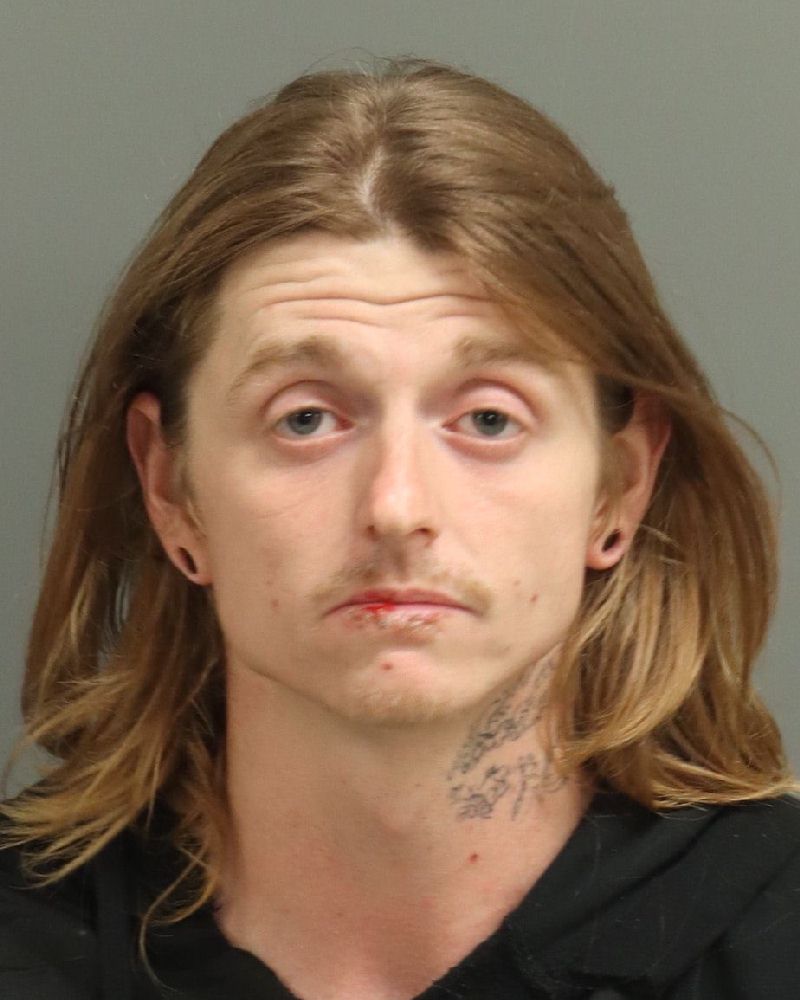 Dustin Barrett booking photo