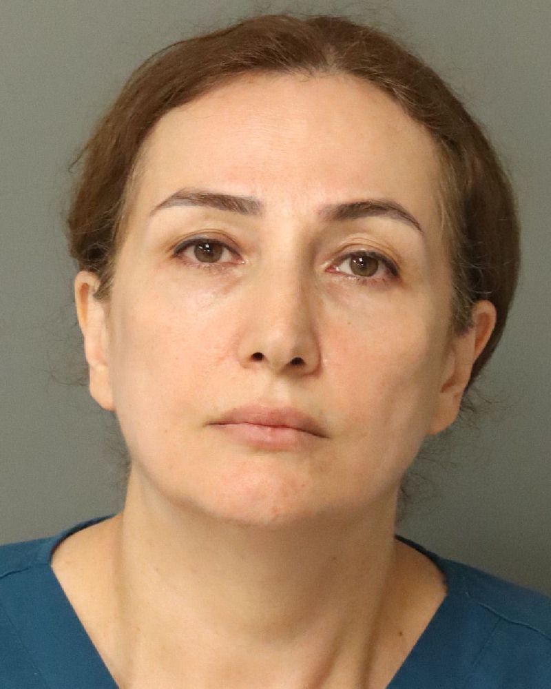 Booking photo of Roya Golyari