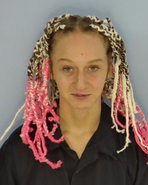 Booking photo of Danielle Pequeno