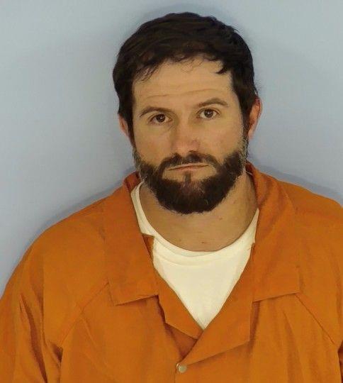 Booking photo of Dustin Patton