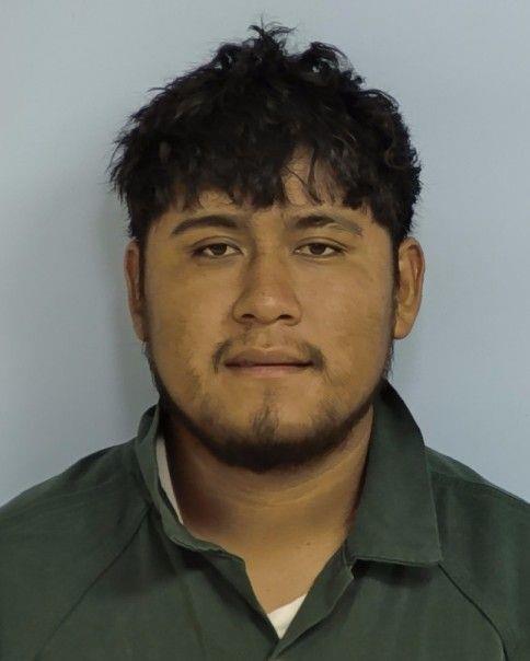 Booking photo of Saul Meza
