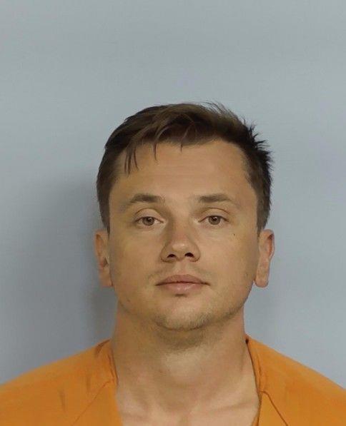 Booking photo of Ievgenii Geletek