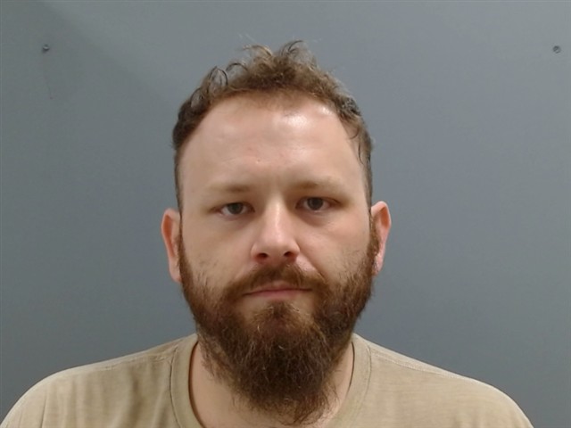 Booking photo of Jonathan Harvey