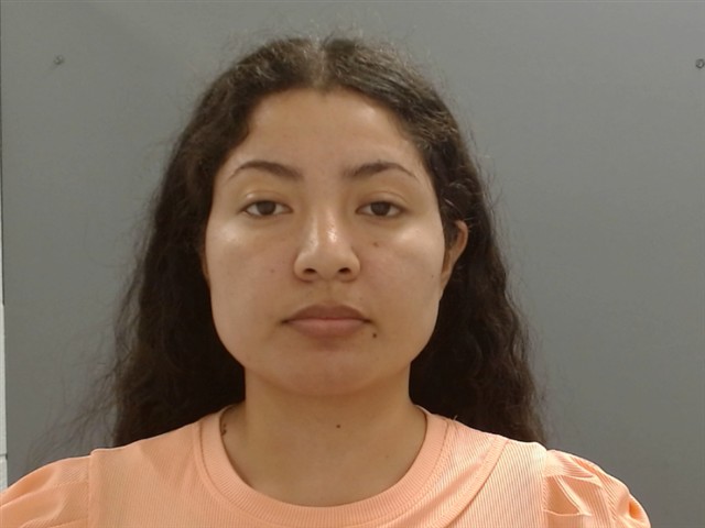 Booking photo of Karina Mejia-cruz