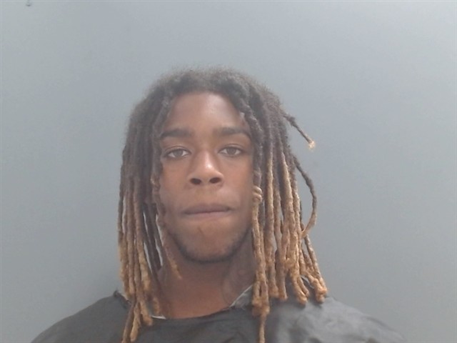 Booking photo of Tylan Burks