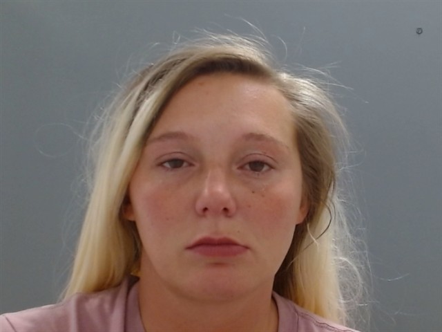 Booking photo of Cailie White