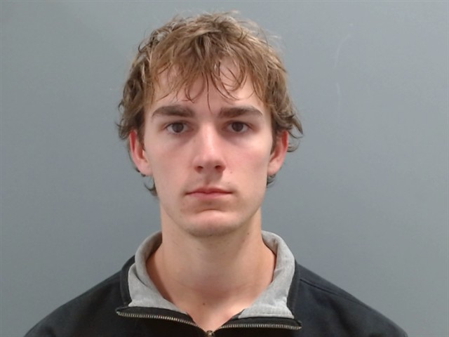Keeghan Roberts booking photo