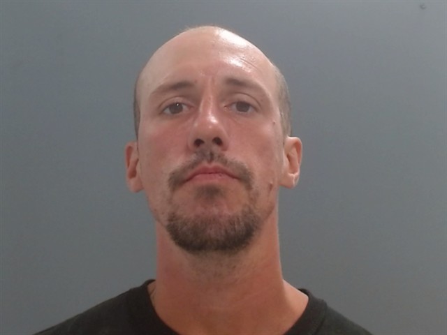 Booking photo of Travis Hagar