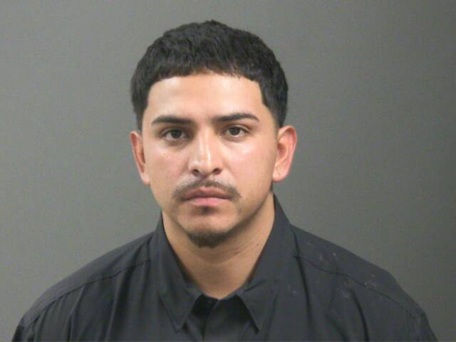 Booking photo of Christopher Mendez