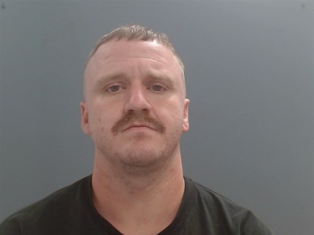 Booking photo of Jerry England