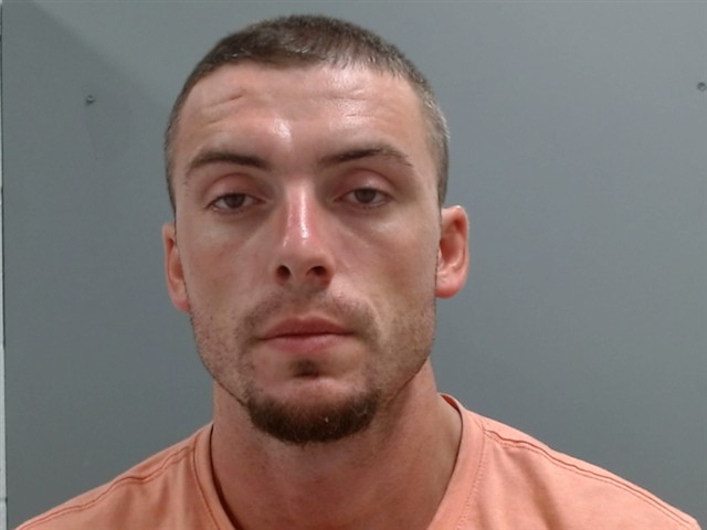 Booking photo of Christopher Graves