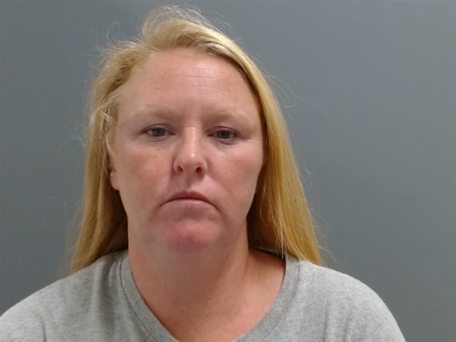 Booking photo of Ginger Bowman
