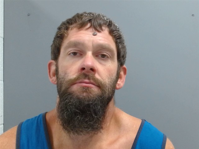 Booking photo of Paul Metcalf
